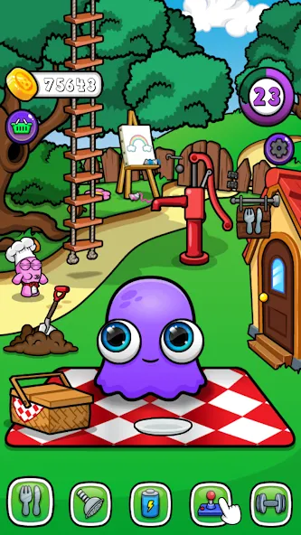 Взлом Moy 7 - Virtual Pet Game — Много монет и все питомцы — скриншот 1 Взлом Moy 7 - Virtual Pet Game — Много монет и все питомцы — скриншот 1