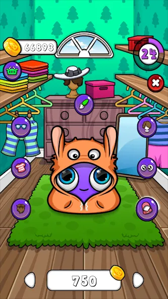 Взлом Moy 7 - Virtual Pet Game — Много монет и все питомцы — скриншот 4 Взлом Moy 7 - Virtual Pet Game — Много монет и все питомцы — скриншот 4