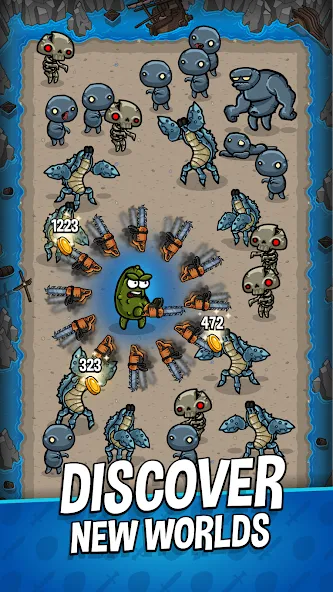 Скачать Pickle Pete: Survivor с модом — Безлимитные ресурсы и усиленное оружие — скриншот 2