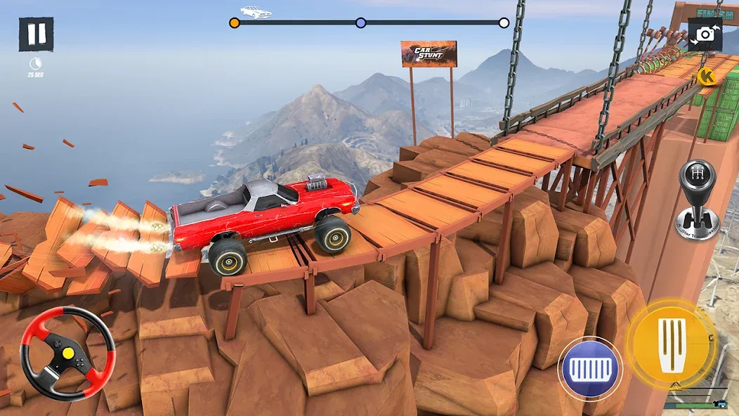 Взлом Car Stunt Games 3D Car Games — Безлимитные деньги и открыты все машины — скриншот 2