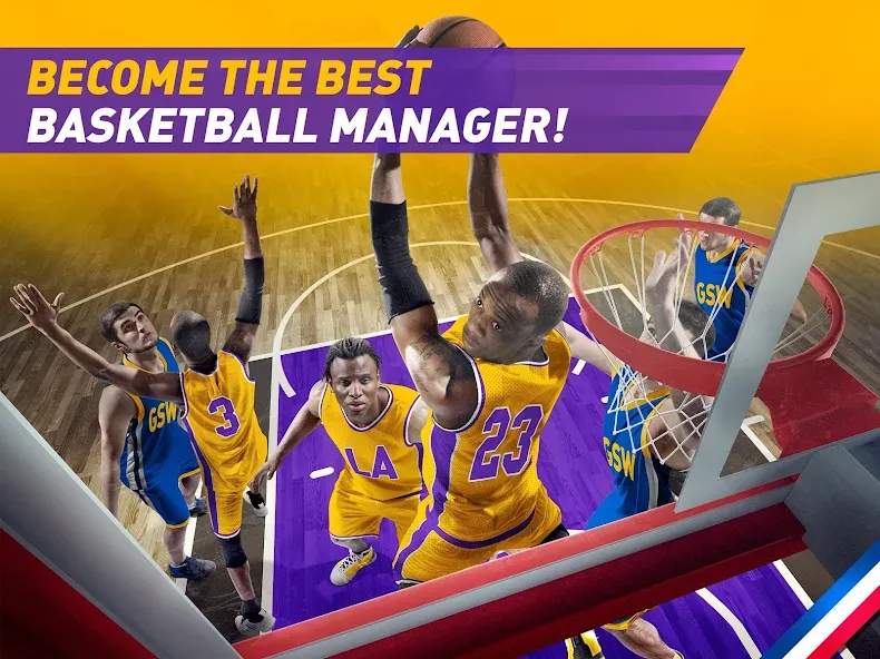 Скачать взлом Basketball Fantasy Manager NBA на Андроид — Безлимитные деньги и игроки — скриншот 2 Скачать взлом Basketball Fantasy Manager NBA на Андроид — Безлимитные деньги и игроки — скриншот 2
