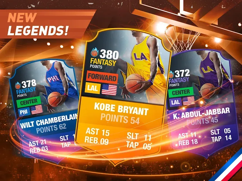 Скачать взлом Basketball Fantasy Manager NBA на Андроид — Безлимитные деньги и игроки — скриншот 4 Скачать взлом Basketball Fantasy Manager NBA на Андроид — Безлимитные деньги и игроки — скриншот 4
