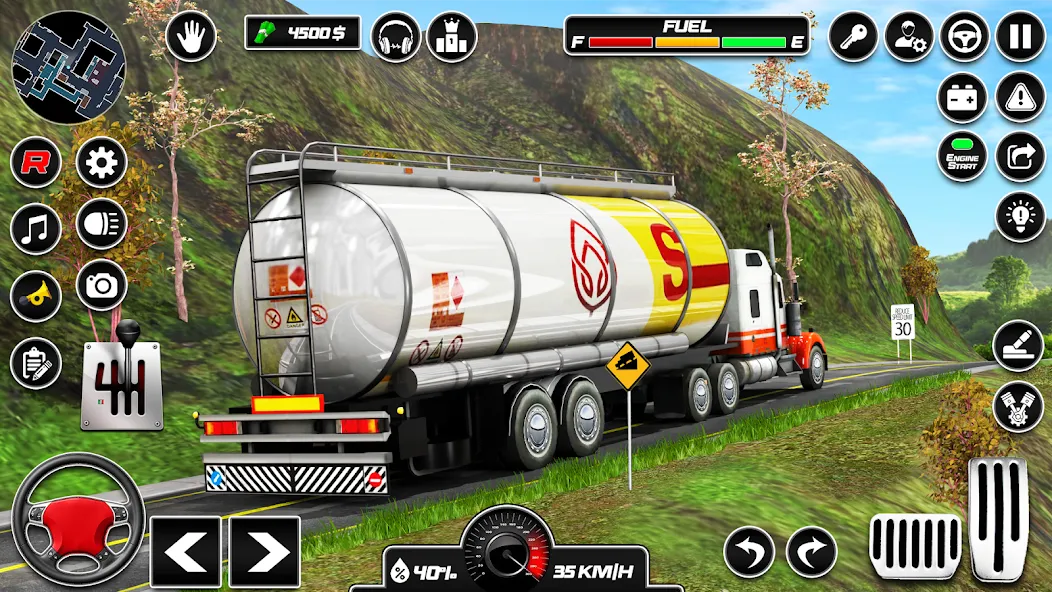 Car Transporter 3d:Truck Games MOD APK на Android — Безлимитные деньги и топливо — скриншот 4