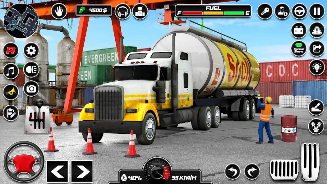 Car Transporter 3d:Truck Games MOD APK на Android — Безлимитные деньги и топливо — скриншот 5