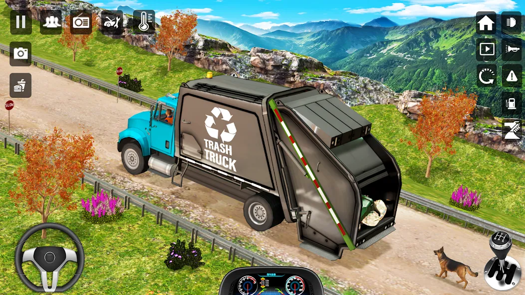 Скачать Trash Truck Games Simulator 3D с модом — Безлимитные деньги и всё открыто — скриншот 2
