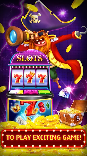Slots — Мод: Безлимитные монеты и джекпоты — скриншот 2