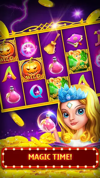 Slots — Мод: Безлимитные монеты и джекпоты — скриншот 3