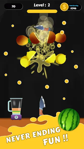 Скачать Fruit Cut Master - Crazy Slash на Андроид — Без рекламы и открыты все ножи — скриншот 4 Скачать Fruit Cut Master - Crazy Slash на Андроид — Без рекламы и открыты все ножи — скриншот 4