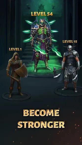 Скачать Age of Revenge: Turn Based RPG — Модификация Безлимитные деньги и ресурсы — скриншот 5
