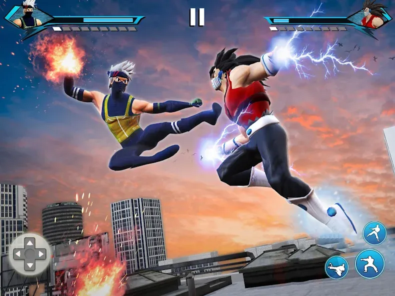 Скачать Karate King Kung Fu Fight Game на Android — Безлимитные деньги и все бойцы открыты — скриншот 5