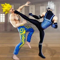 Скачать Karate King Kung Fu Fight Game на Android — Безлимитные деньги и все бойцы открыты