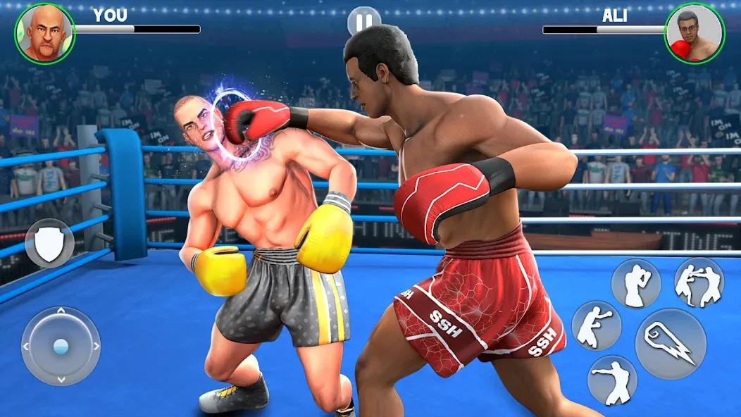 Скачать Kick Boxing Games: Fight Game — Последняя версия (Безлимитные деньги и энергия) — скриншот 3
