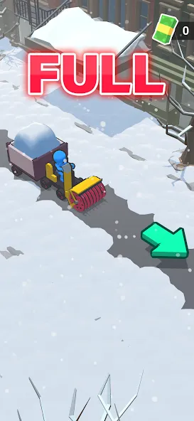 Скачать Snow shovelers - simulation — Много денег и все открыто — скриншот 2