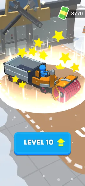 Скачать Snow shovelers - simulation — Много денег и все открыто — скриншот 4