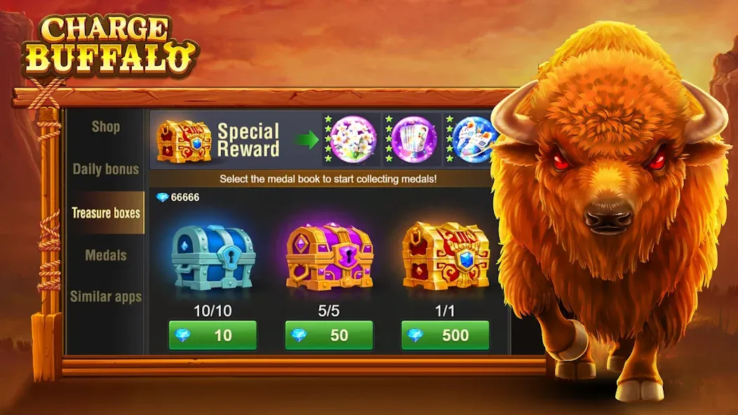 Charge Buffalo Slot-TaDa Games MOD APK — Безлимитные монеты и бонусы — скриншот 4 Charge Buffalo Slot-TaDa Games MOD APK — Безлимитные монеты и бонусы — скриншот 4