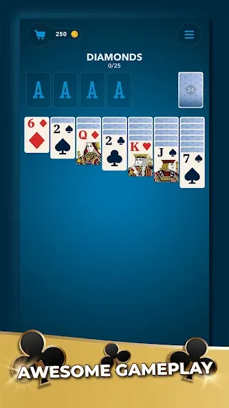 Скачать Solitaire Guru: Card Game с модом — Безлимитные монеты и подсказки — скриншот 2