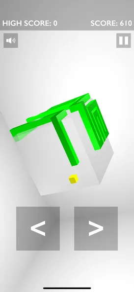 Взломанная Snake 3D на Андроид — Бесконечные яблоки и ускорение змейки — скриншот 3