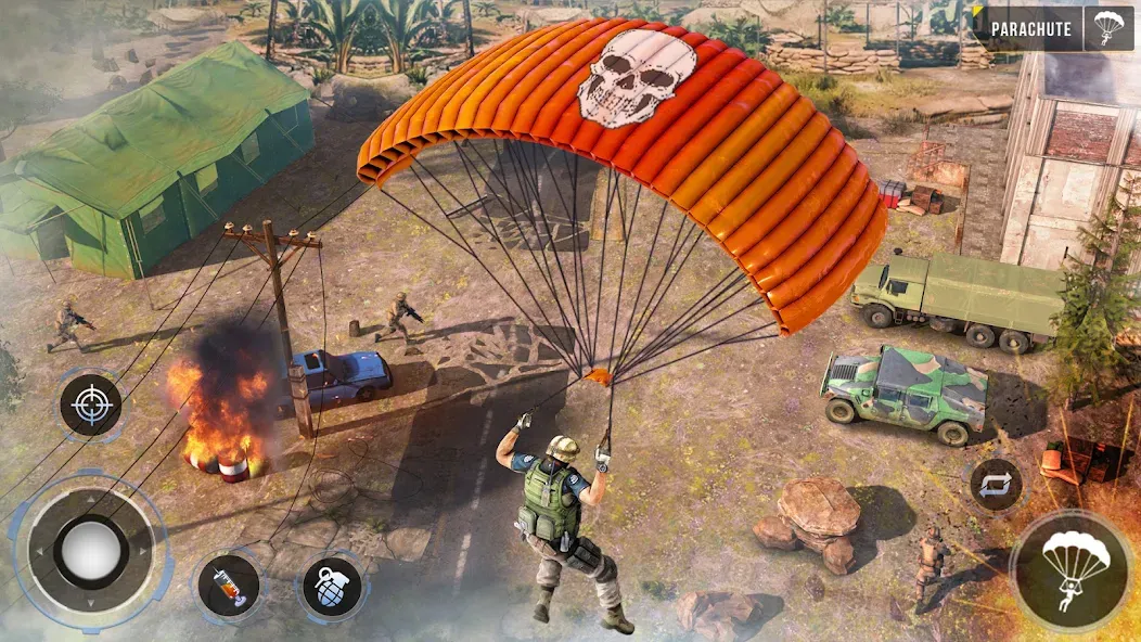 FPS Shooting Games - Gun Game MOD APK — Много оружия и без рекламы — скриншот 2