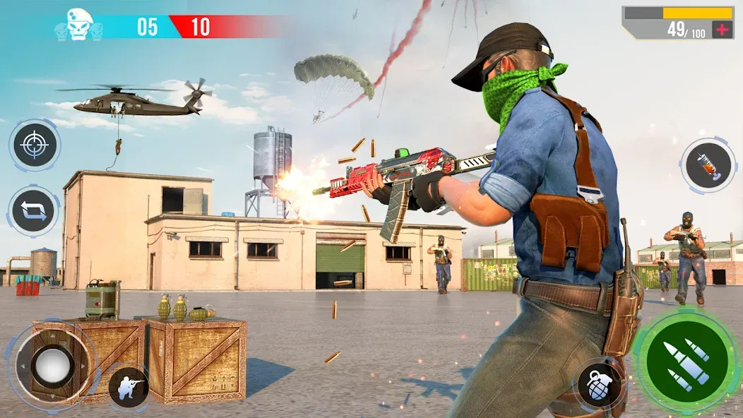 FPS Shooting Games - Gun Game MOD APK — Много оружия и без рекламы — скриншот 3