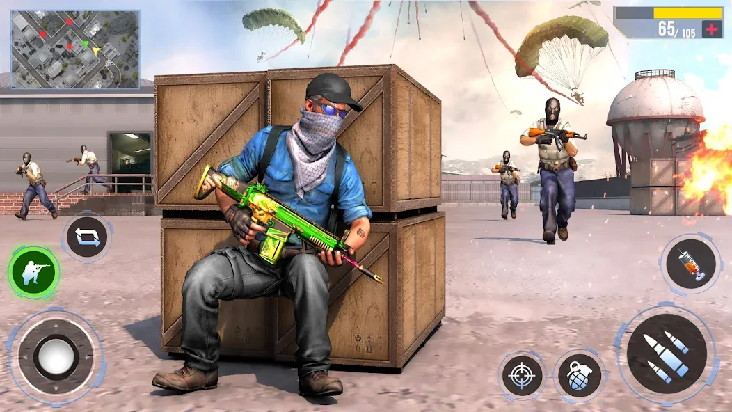 FPS Shooting Games - Gun Game MOD APK — Много оружия и без рекламы — скриншот 4