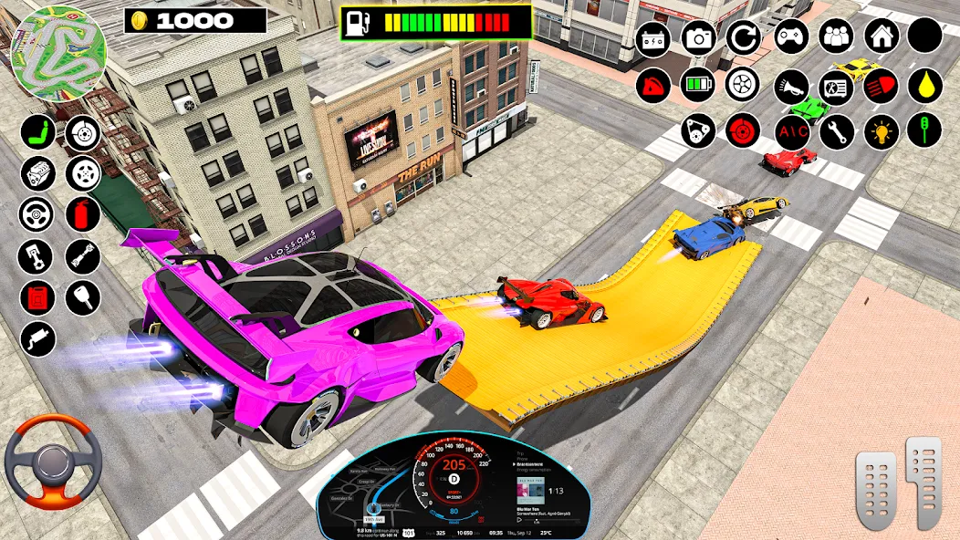 Скачать Rampa Car Game: GT Car stunts на Андроид — Безлимитные деньги и все машины открыты — скриншот 5