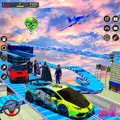 Скачать Rampa Car Game: GT Car stunts на Андроид — Безлимитные деньги и все машины открыты