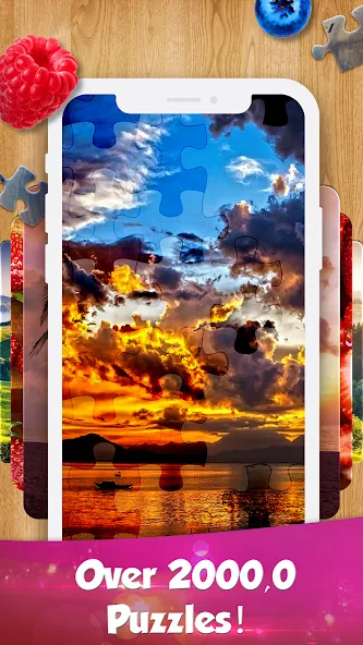 Jigsaw Go - Classic Jigsaw Puz MOD — Безлимитные подсказки и все пазлы открыты на Андроид — скриншот 3