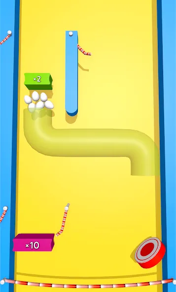 Скачать Eggs & Chickens: Cut Rope Game с модом — Без рекламы и все уровни открыты — скриншот 3