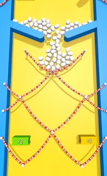 Скачать Eggs & Chickens: Cut Rope Game с модом — Без рекламы и все уровни открыты — скриншот 5