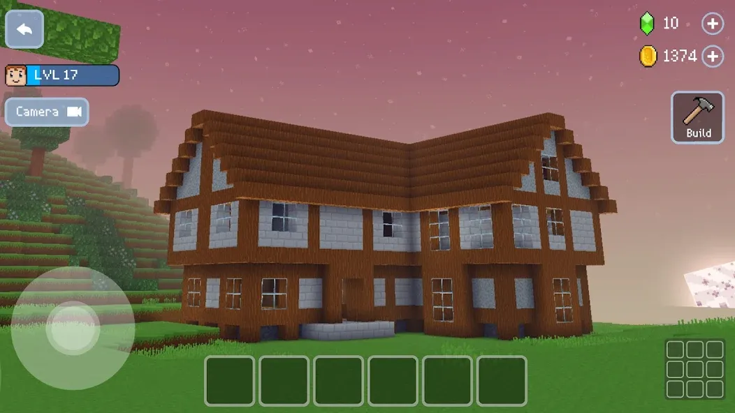 Взломанная Block Craft 3D：Building Game на Андроид — Безлимитные деньги и ресурсы — скриншот 2