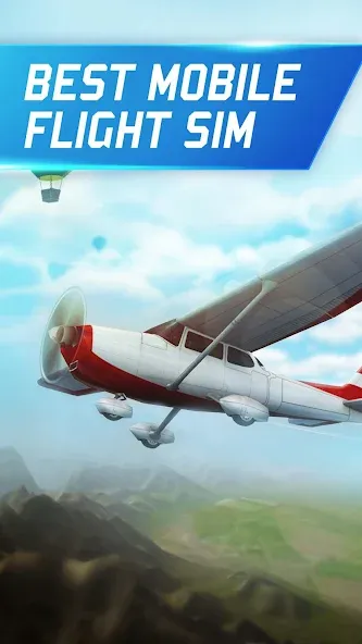 Скачать Flight Pilot: 3D Simulator на телефон — Безлимитное топливо и открыты все самолёты — скриншот 2