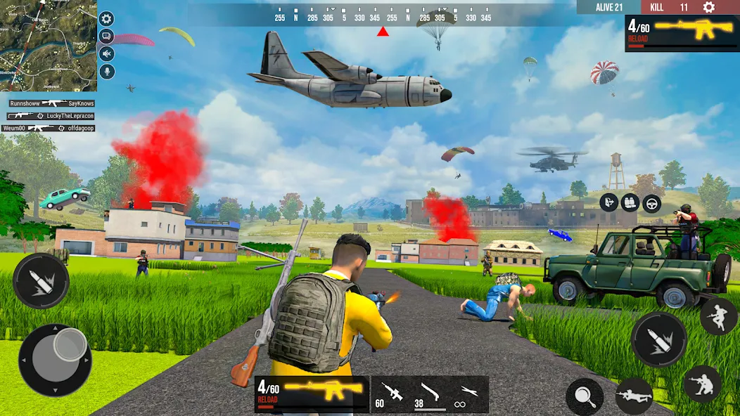 Скачать взломанную FPS Commando Shooter Games — Безлимитные патроны и здоровье — скриншот 1 Скачать взломанную FPS Commando Shooter Games — Безлимитные патроны и здоровье — скриншот 1