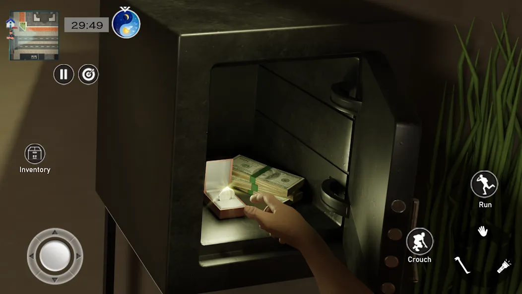 Thief Escape: Robbery Game на Андроид — Мод Безлимитные деньги и все уровни открыты — скриншот 5