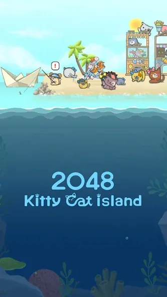 2048 Kitty Cat Island на Андроид — Бесконечные очки и все котики открыты — скриншот 1 2048 Kitty Cat Island на Андроид — Бесконечные очки и все котики открыты — скриншот 1
