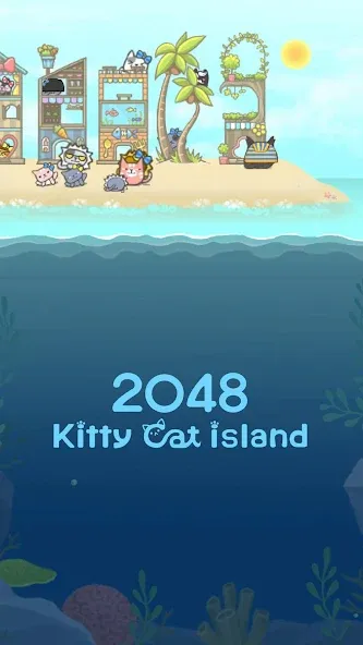 2048 Kitty Cat Island на Андроид — Бесконечные очки и все котики открыты — скриншот 3 2048 Kitty Cat Island на Андроид — Бесконечные очки и все котики открыты — скриншот 3