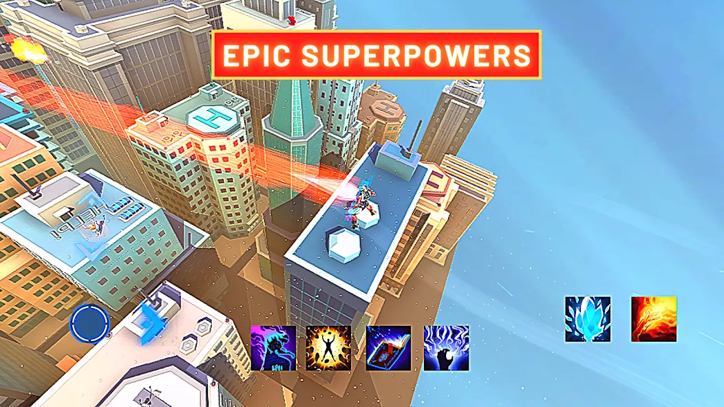 Скачать Super hero Flying iron jet man на телефон — Безлимитные деньги и усиленные способности — скриншот 3
