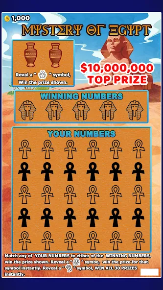 Lottery Scratchers Ticket Off MOD APK — Бесконечные монеты и выигрышные билеты — скриншот 5