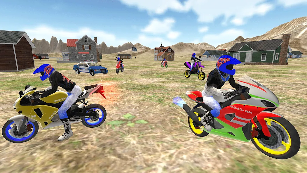 Скачать Real Moto Bike Racing Game на телефон — Безлимитные деньги и все мотоциклы — скриншот 1