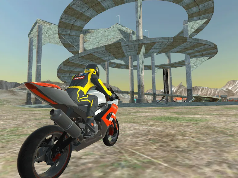 Moto bike Driving: Mega Ramp — Взломанная версия (Безлимитные деньги и всё открыто) — скриншот 3