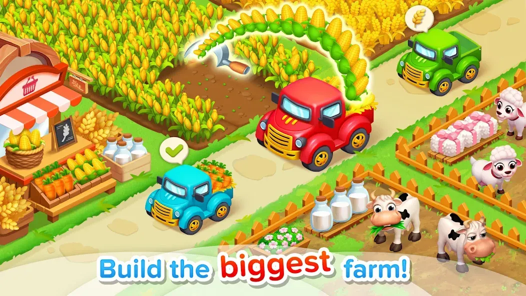 Скачать Family Farm Seaside — Последняя версия (Безлимитные монеты и ресурсы) — скриншот 2