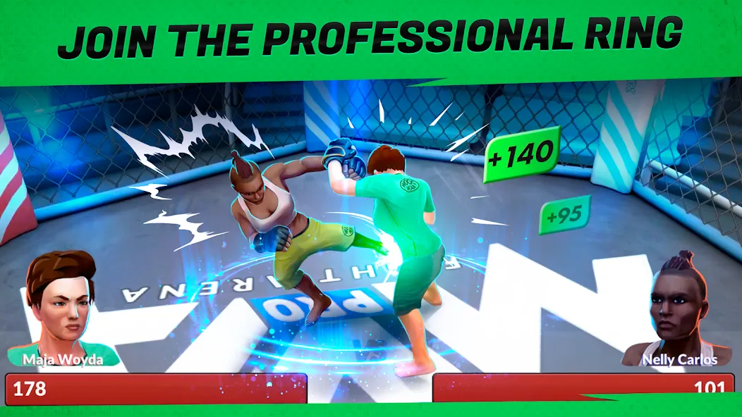Скачать MMA Manager 2: Ultimate Fight на телефон — Безлимитные деньги и энергия — скриншот 3