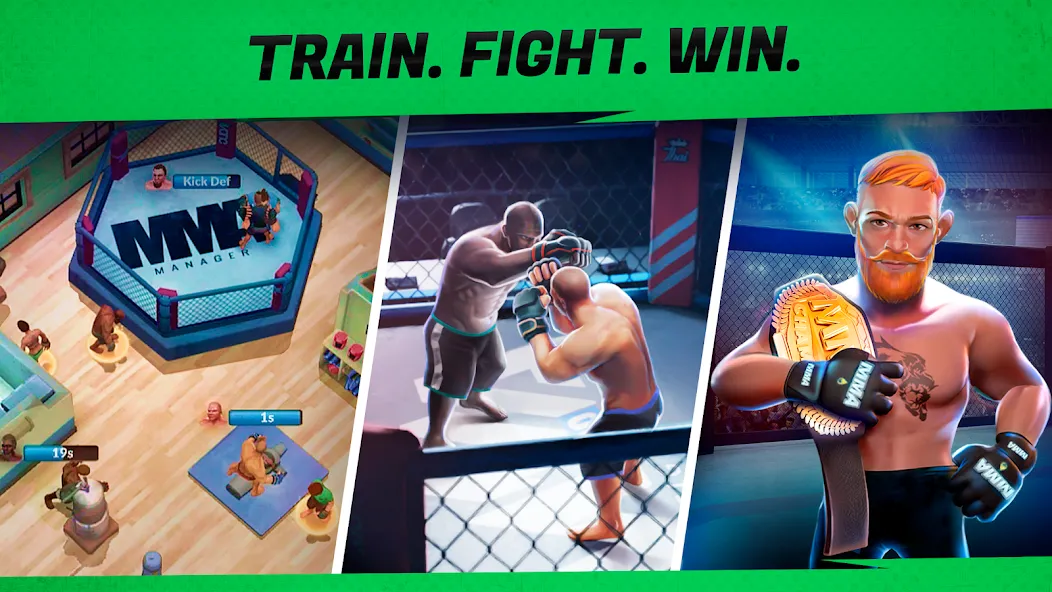 Скачать MMA Manager 2: Ultimate Fight на телефон — Безлимитные деньги и энергия — скриншот 5