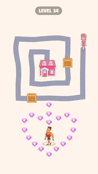 Скачать Draw To Home на Android — Открыты все уровни и подсказки — скриншот 4 Скачать Draw To Home на Android — Открыты все уровни и подсказки — скриншот 4