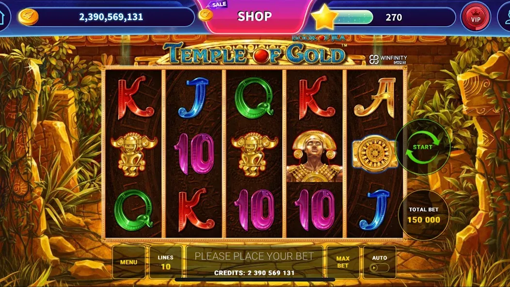 Book of Ra™ Deluxe Slot (Мод Безлимитные монеты и бонусы) — скриншот 3
