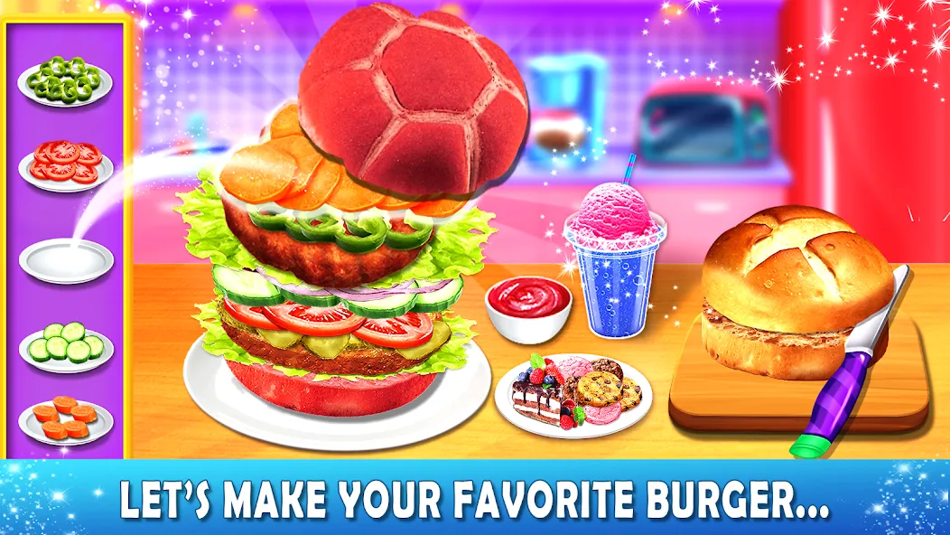 Скачать Lunch Box cooking Games 2023 — Модификация Безлимитные деньги и все рецепты открыты — скриншот 2