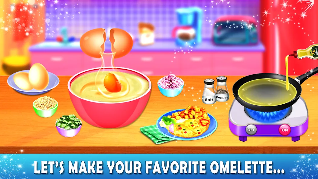 Скачать Lunch Box cooking Games 2023 — Модификация Безлимитные деньги и все рецепты открыты — скриншот 3