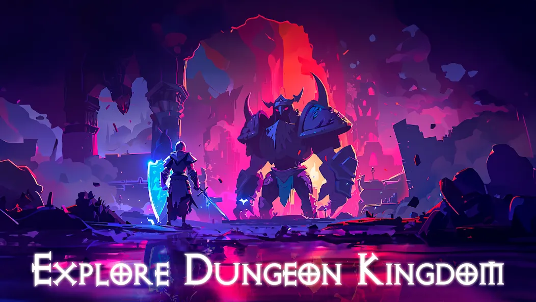 Скачать Dungeon: Age of Heroes на Андроид — Безлимитные ресурсы и мощные герои — скриншот 1