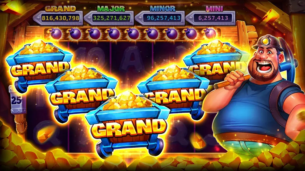 Jackpot Wins - Slots Casino на Андроид — Мод Безлимитные монеты и джекпоты — скриншот 5 Jackpot Wins - Slots Casino на Андроид — Мод Безлимитные монеты и джекпоты — скриншот 5