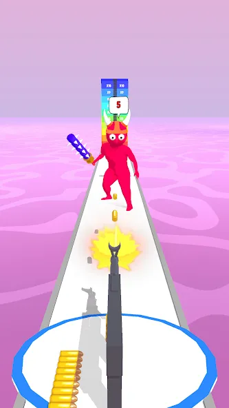 Bullet Stack MOD APK — Много денег и патронов — скриншот 3