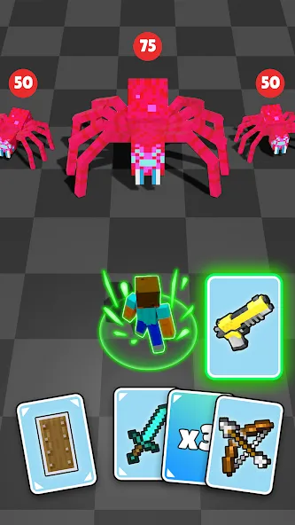 Скачать Craft Battle: Card Fight на Android — Безлимитные монеты и карты — скриншот 2